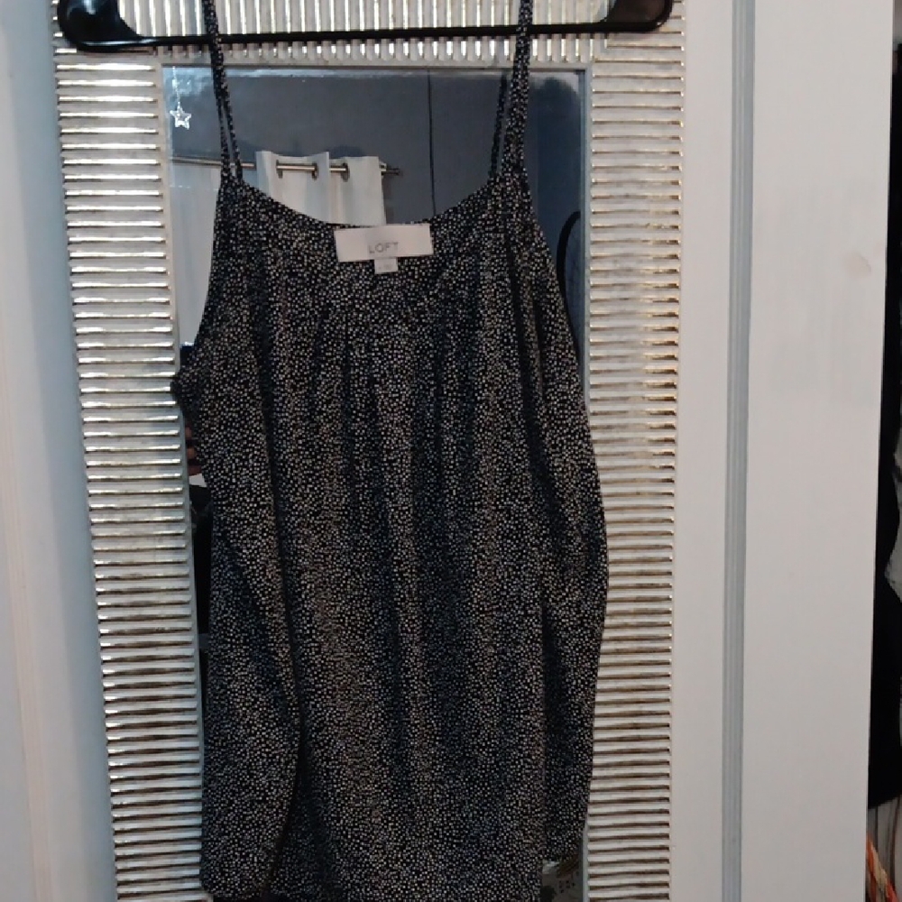 Loft Black and White Women's Top